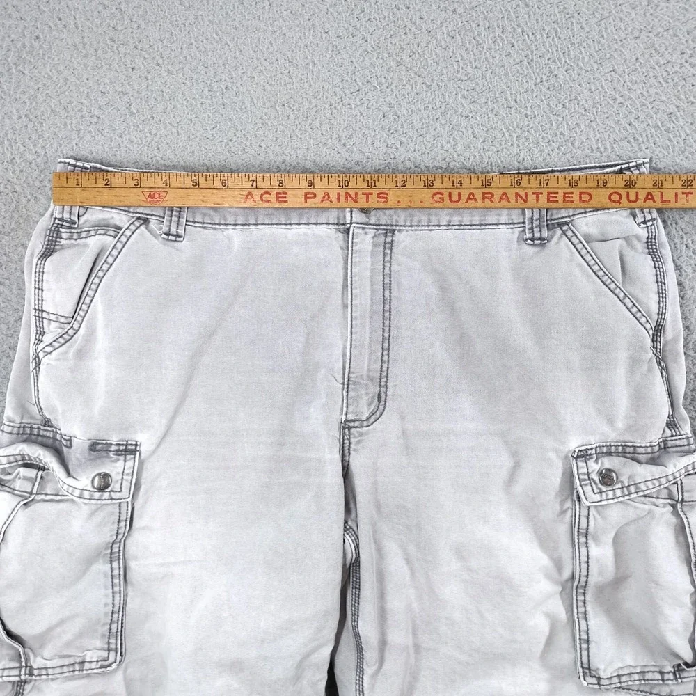 CARHARTT Cargo Shorts Mens 42 Gray Relaxed Fit 10